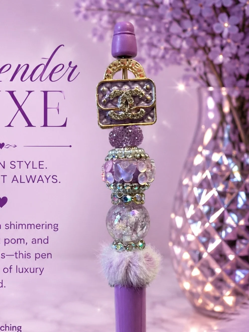 Lavender Glam Pen